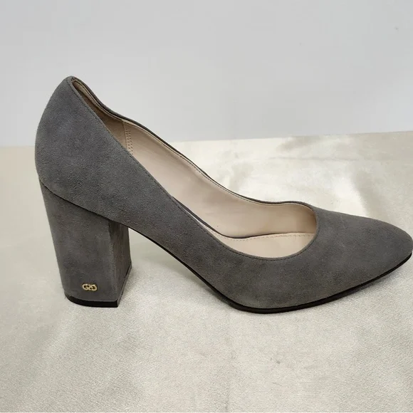 Cole Haan Gray Suede Heels - Picture 13 of 15